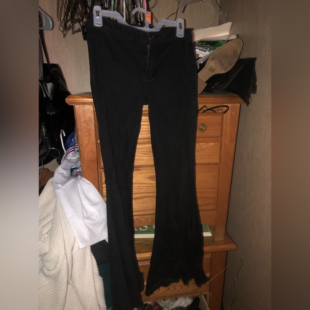 High rise flare size 7 juniors